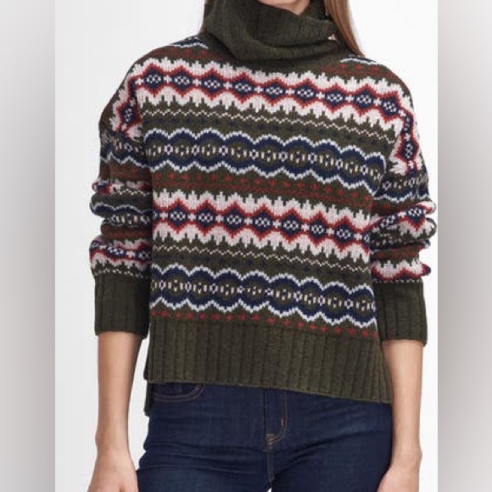 Barbour patterned sweater